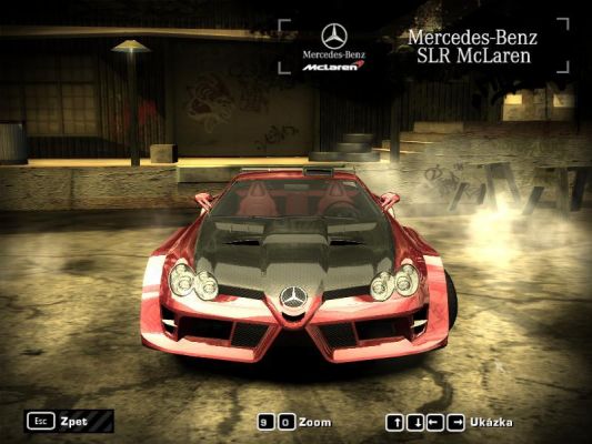 mercedes benz SLR Mclaren NFS MW
