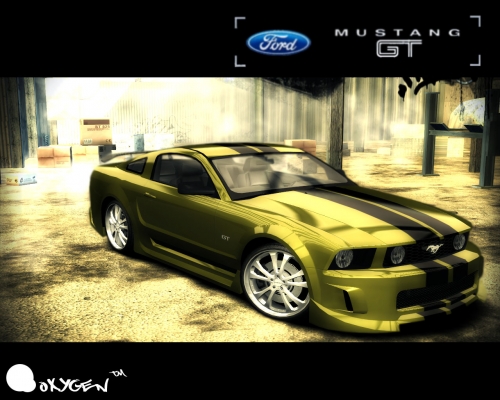 Ford Mustang By Oxygen
