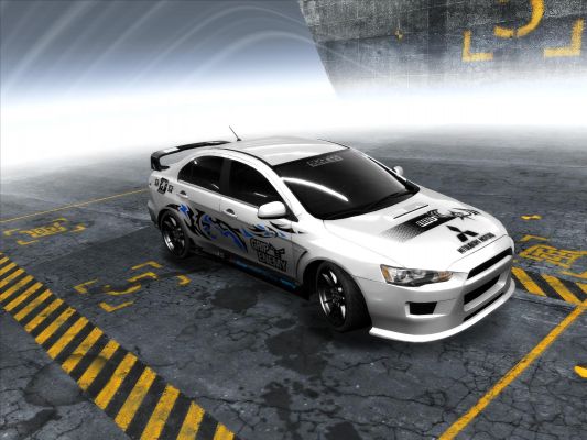 evo x moje auto na grip
