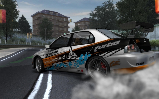 Mitsubishi Lancer EVO IX MR 
Odkaz: [url=http://gallery.needforspeed.sk/displayimage.php?pos=-39799][i]Duel s AgentomMi[/i][/url]

[url=http://sway.over.cz/][u][b]sway.over.cz[/b][/u][/url]
