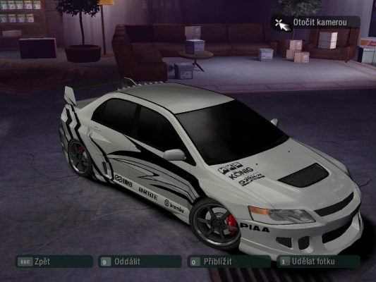 Mitshubushi Lancer Evo IX MR-edition
Tu kvalitu si nevsimajte nemam moc vykony PC 
diq za pochopenie
