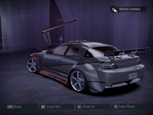 RX- 8 back
