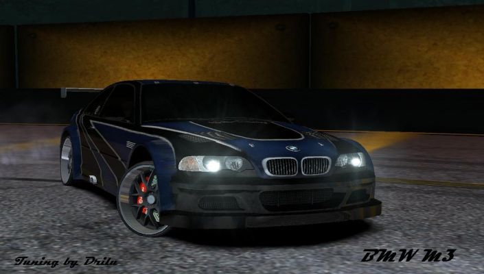 BMW M3 E46 
Zisiel by sa tvrdsi podvozok.
