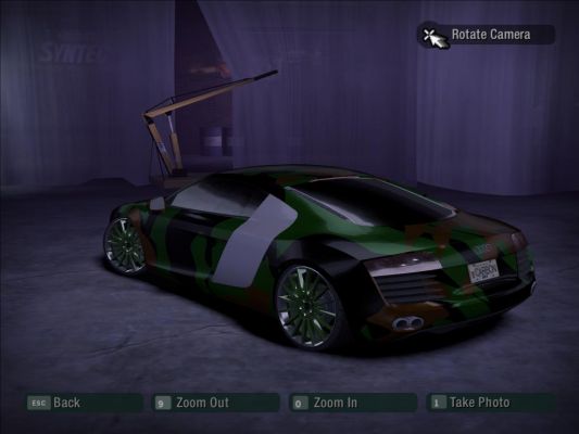 Camo R8
Celkom pekne takato armadna uprava!! =)
