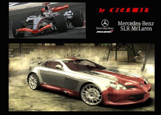 Mercedes-Benz SLR McLaren + McLaren Mercedes F1
Mclaren Mercedes pre jazdu na bežnej komunikácii... :D

