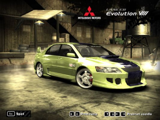 Mitsubishi Lancer Evo VIII
newem či tu už také nebolo...ale strašne sa mi páči tá kombinácia...

