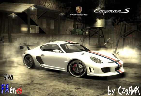 Porsche Cayman S
"Viva France" edition
