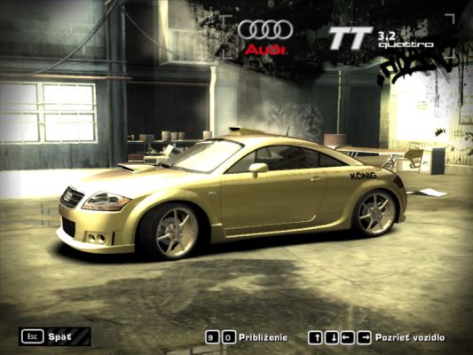 AUDI TT 3,2 Quattro
Gold DREAM
