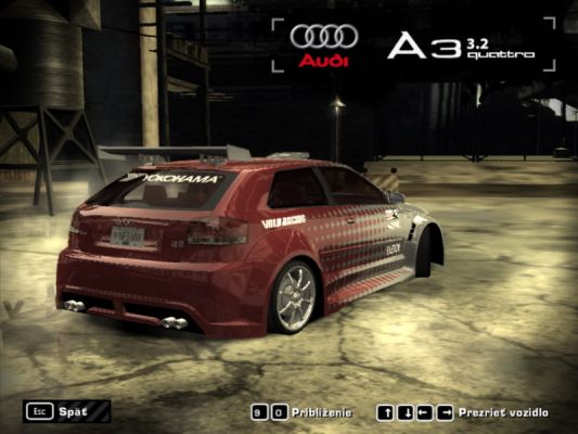 Audi A3 3,2 Quattro
Kto hral CMR 2005 určite vie čo to...

