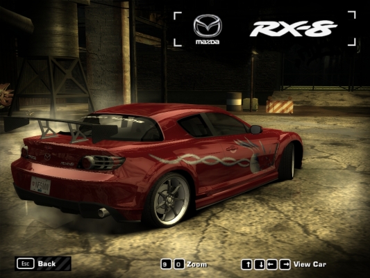 Mazda RX-8
Simple Design
-------------------

[b]Game:[/b] [i]Need for Speed - Most Wanted[/i]
[b]Patch:[/b] [i]1.3[/i]

[url=http://sway.over.cz/][u][b]sway.over.cz[/b][/u][/url]
