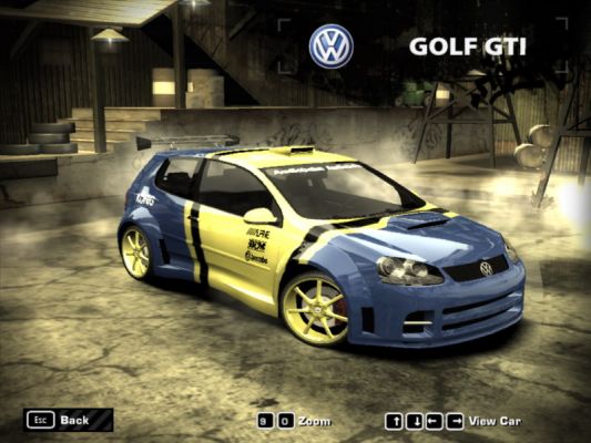 Volkswagen Golf GTI
 - ready for WRC
