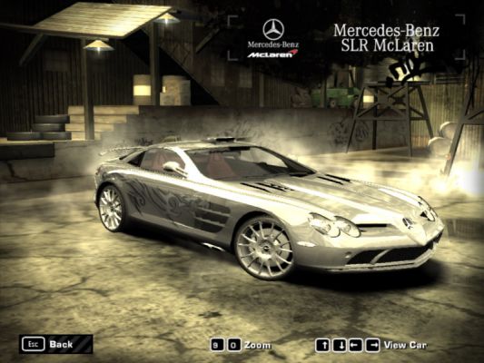 Mercedes-Benz SLR McLaren
Strieborný ší­p

