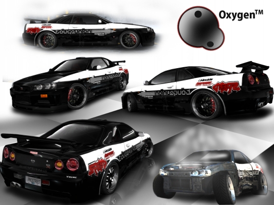 Nissan Skyline r34 GT-R By Oxygen
