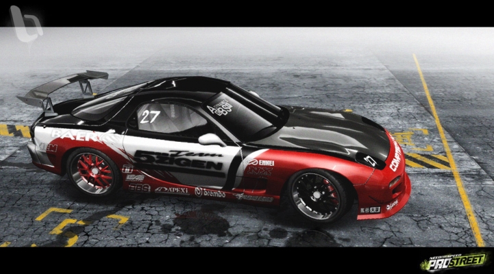 Drift RX7 
Tak druhy pokus, snad uspesnejsi nez prvy
Keywords: mazda rx7 drift pro street import