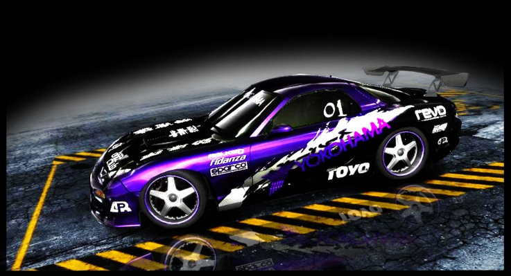 Mazda RX-7 Drift Style 
Tak vám zase něco přinásí­m já.press dělal masovypacifista moc mu děkuji thx.máš to u mně!No doufám že sa vám auto bude páčit,tak pls komenty.TH

