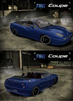 Fiat Coupe
cabriolet v MW? neni problema
- vsimnite si tie sportove sedacky a pristrojovku  nalakovanu na modro :D
-dal by som tam este nejaky ten decal ale nedaju sa tam dat. tak to je takto :D
-ano som lenivy tak som to tu dal tak ako som dal. aaa co :D
                              hodnotte komentuje co len chcete

