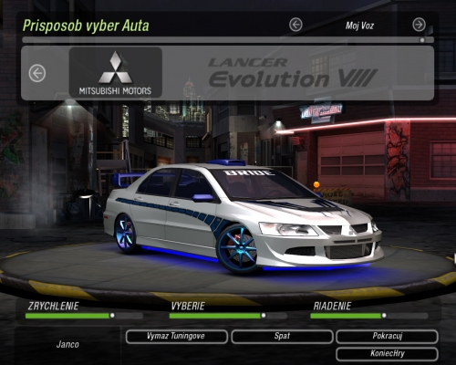 moje evo8 
je to len taky bez nejakeho paradneho bodykitu pls koment
Keywords: evo