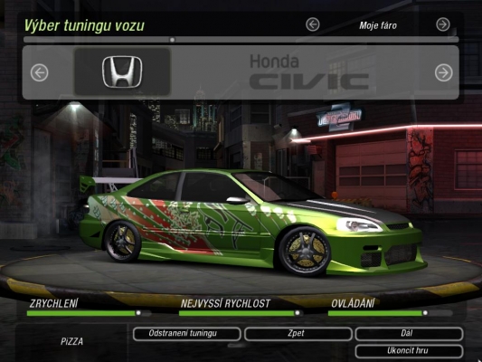 Honda Civic
Takze nove auto v U2 paci?
