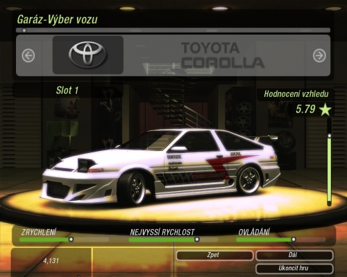 toyota corolla 
takze moje prve upnute auto z underground 2 pls coment
