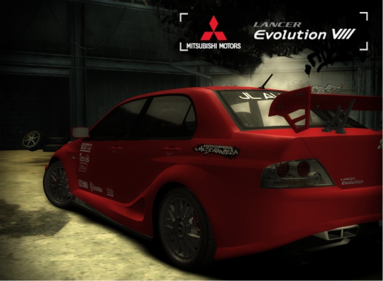 Mitsubishi Lancer EVO VIII
Keywords: Mitsubishi Lancer EVO VIII needforspeed most wanted