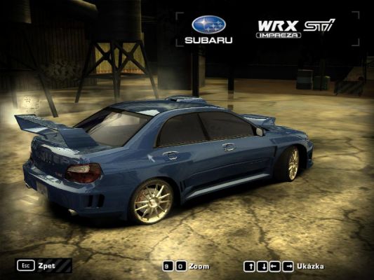 subaru impreza WRX STI NFS MW 2
