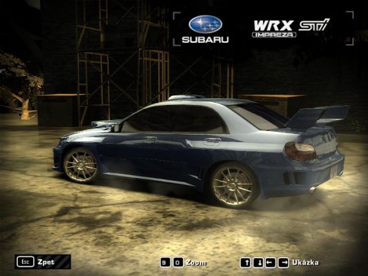 subaru impreza WRX STI NFS MW 3
