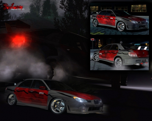 [b][i][color=red]Subaru[color=black] Impreza WRX STi
 [/b]
[i][color=gray]Takï¿½?e op?ï¿½ť [b]Need For Speed Carbon[/b] . Ideme s hanTom duel ale ešte neviem ï¿½?i pr??ve toto subaru do duelu poputuje. Ale zatiaľ ho upujem len tak. A rozhodol som sa pre tak??to "oldschool" mont??ï¿½?, sn??ï¿½? si pam?ï¿½t??te na tak??to št??l mont??ï¿½?i, predt??m ako prišiel cel?? ten hurhaj s nfsunlimited. Takï¿½?e spokojne komentujte.

