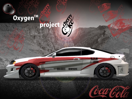 Hyundai Tiburon Cherry Coke Edition By Oxygen
