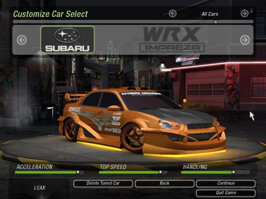 Subaru Impreza WRX
