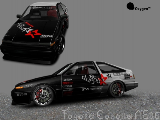 Toyota Corolla AE86 By Oxygen
moje nove hachiroku
