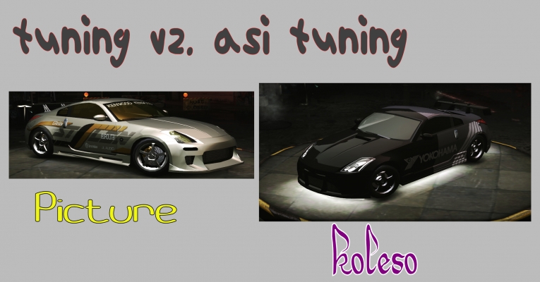 DUEL 
Nissan 350Z
moj brasko verzus ja :D 

