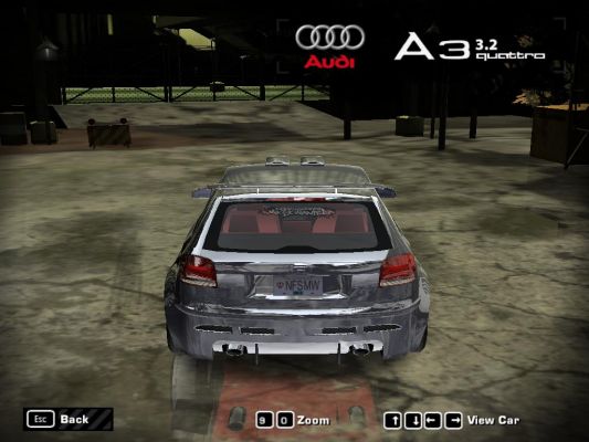 Audi A3 back
