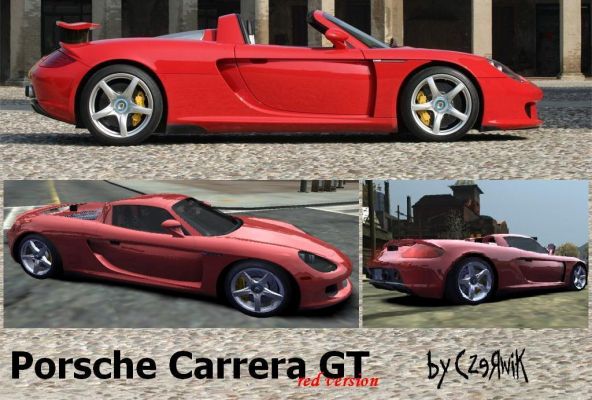 Porsche Carrera GT red version
*upravené*

