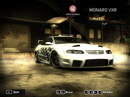 vauxhall monaro VXR NFS MW 2
