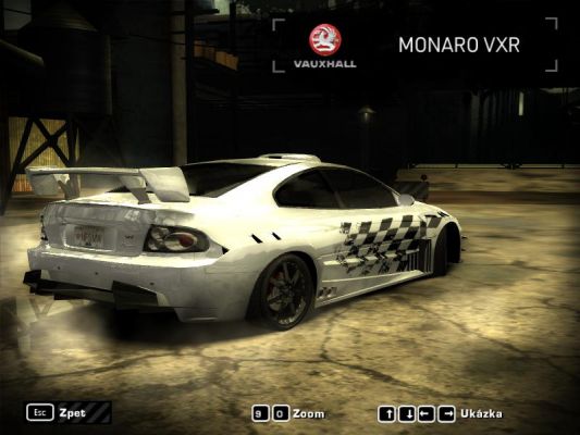 vauxhall monaro VXR NFS MW
