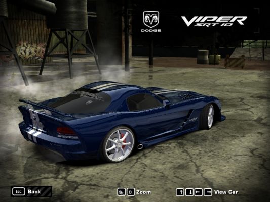 blue viper back
