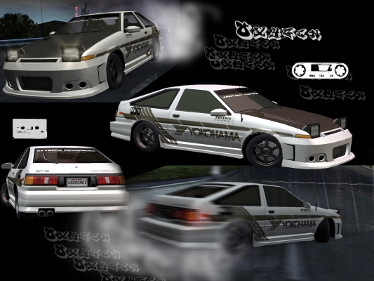 Toyota Corolla ae86 trueno By Oxygen
;-) komentujte
