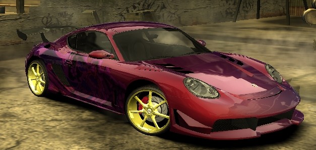 Porsche Cayman S
chameleon...ja viem sorry za to kridlo...
